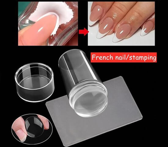Nail Stamping Polish Gel 6 Colors Uv Led Nail Stamper Kit - Temu