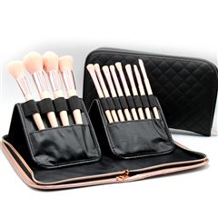 MAKEUP BRUSHES WITH BAG
