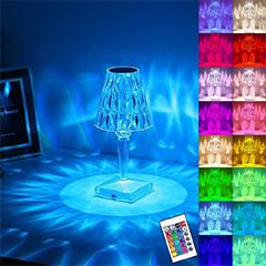Crystal Diamond Table Lamp